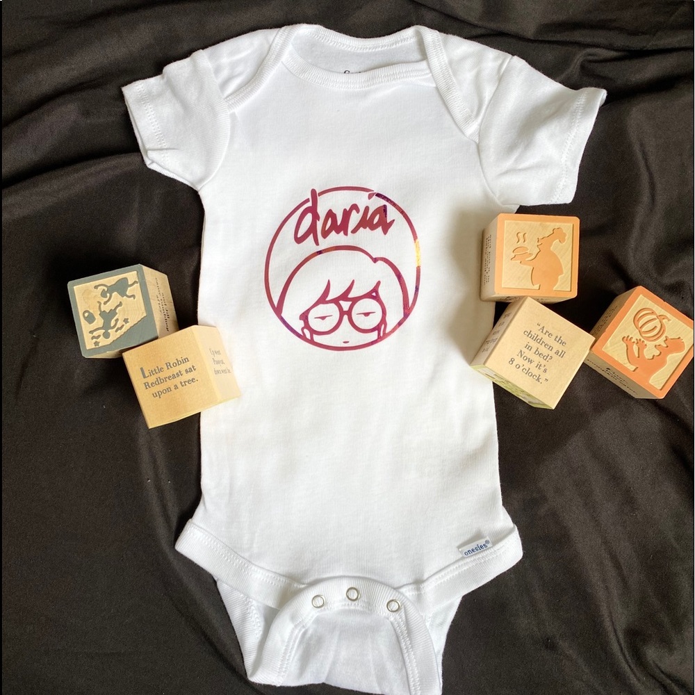 90’s Daria onesie